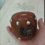Taoist Nine-Day Wooden Drum Ornament