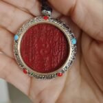 Consecrated Cinnabar Protection Pendant