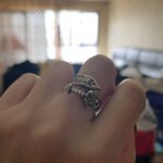 Taoist Peace Blessing Sword charm ring