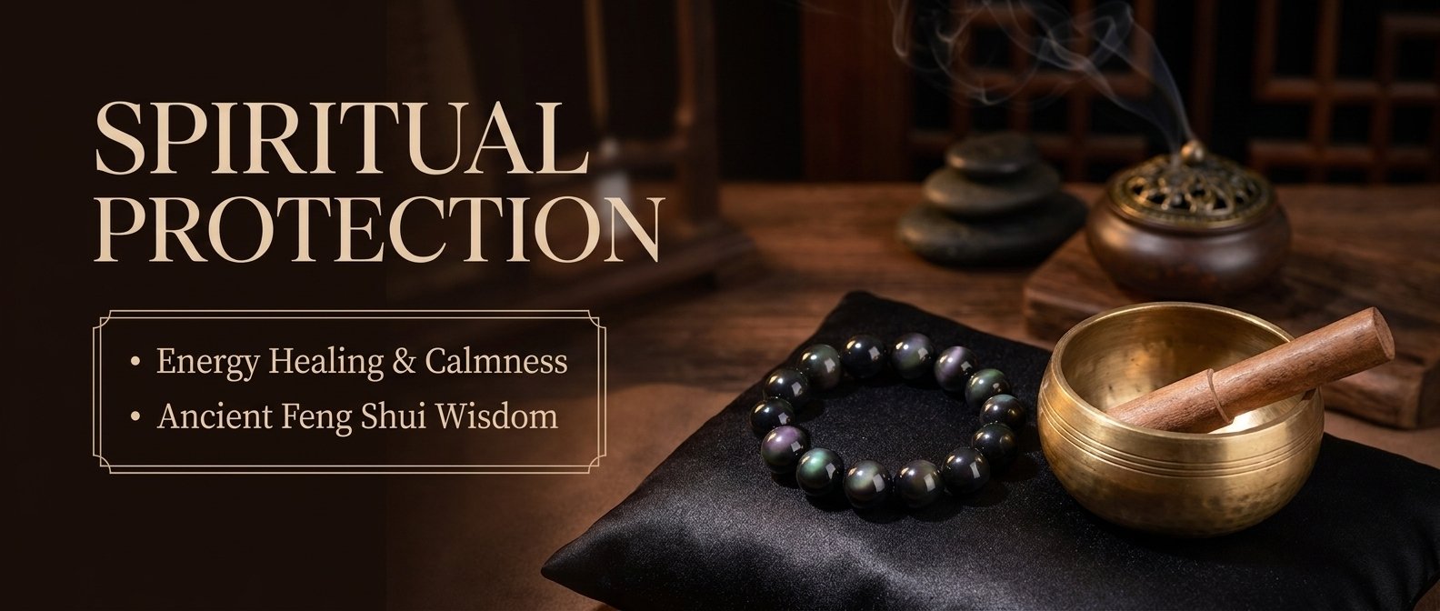 Genuine double rainbow eye black obsidian bracelet for protection