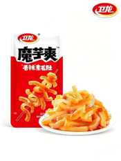 Weilong Konjac Snacks + Spicy Wheat Gluten