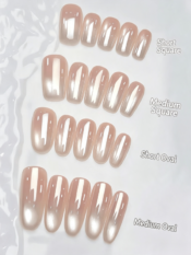 Gradient Press-on Nails - 图片 3