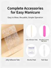 Gradient Press-on Nails - 图片 5