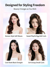 Interchangeable Straightener & Curler - 图片 3