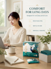 Medical-grade Mugwort Sanitary Pads - Image 3