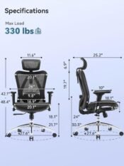 SIHOO M57 Ergonomic Office Chair - 图片 10