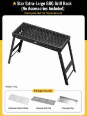 Explorer Folding Outdoor BBQ Grill - Image 5