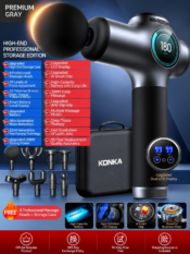 KONKA Fascia Gun Muscle Massager - Image 7