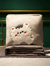 Dual-purpose Foldable Pillow & Blanket - Image 2