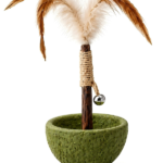 Catnip Feather Tumbler Cat Toy