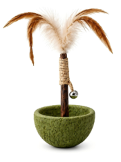 Catnip Feather Tumbler Cat Toy