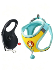Vest-Style Pet Dog Harness & Leash Set - 图片 12